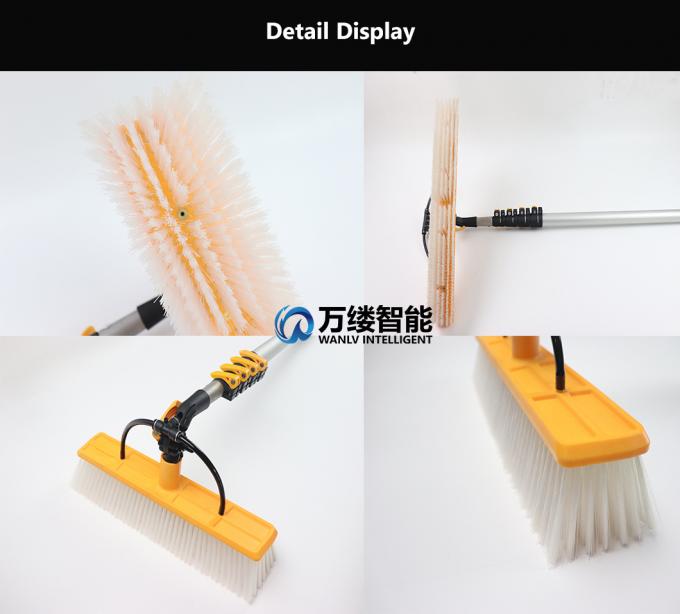 Professionals′ Solar Brush Manual Spray Brush with 7.5 M Telescopic Pole for Efficiently Cleaning Solar Panels